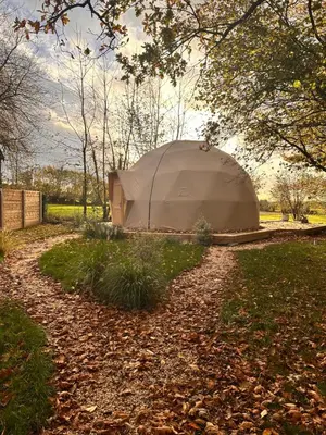 Jardin de l'établissement La bulle d'Ostara