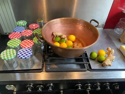 Nourriture dans la maison de vacances ou à proximité