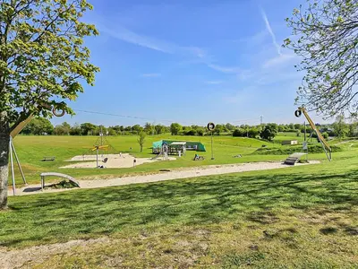 Jardin de l'établissement Séjour convivial en pleine nature