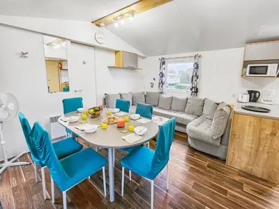 Cuisine ou kitchenette dans l'établissement Séjour convivial en pleine nature