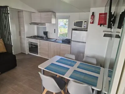 Cuisine ou kitchenette dans l'établissement TRIGANO Savina 2022