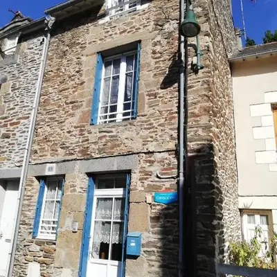 Maison de pêcheur sur le port