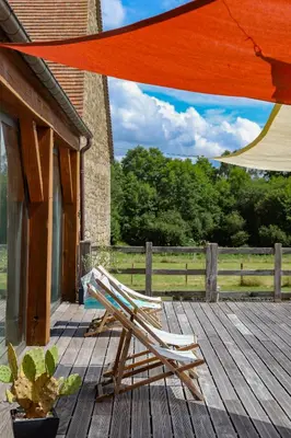 Plan de l'établissement Cottage avec Piscine et Jacuzzi - Normandie
