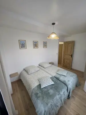Un ou plusieurs lits dans un hébergement de l'établissement Maison Marceau