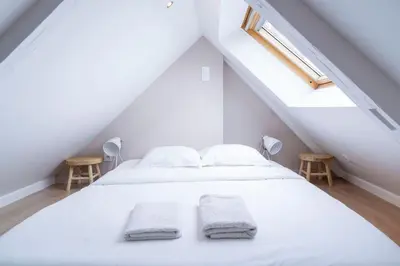 Un ou plusieurs lits dans un hébergement de l'établissement Triplex de charme en hypercentre de Caen