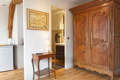 Cuisine ou kitchenette dans l'établissement Le Cosy de la Rue Froide - Centre Historique