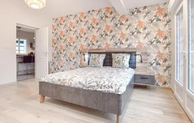 Un ou plusieurs lits dans un hébergement de l'établissement 5 Bedroom Beautiful Home In Carteret