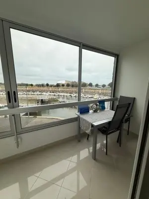 Balcon ou terrasse dans l'établissement VAELLOO STUDIO 3 PERS port de plaisance