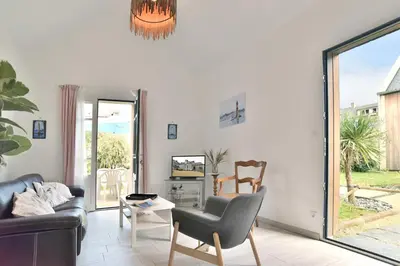 Coin salon dans l'établissement La Petite Jeanne