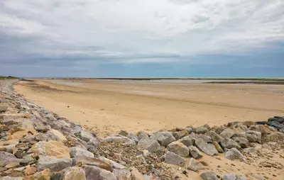 Paysage naturel près de la maison de vacances