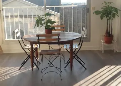 Plan de l'établissement Chambre privee chez l habitant dans un appartement cosy avec acces aux espaces communs