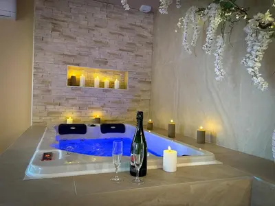 Boissons dans l'établissement Baldamour Cocon romantique et spa Proche Caen