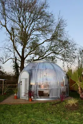 Jardin de l'établissement Maison Thalène - La Bulle