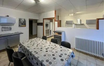 Cuisine ou kitchenette dans l'établissement Gite Grande Capacité