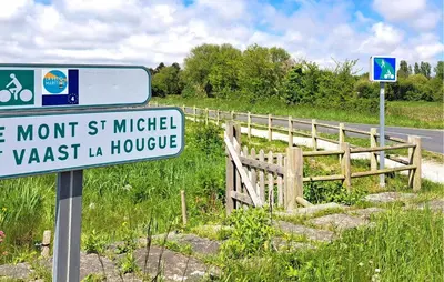Paysage naturel près de la maison de vacances