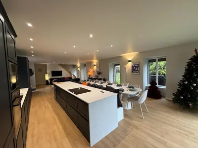 Télévision ou salle de divertissement dans l'établissement Villa Saint michel 220m2