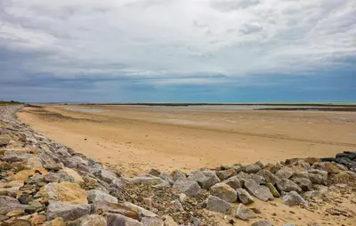 Paysage naturel près de la maison de vacances
