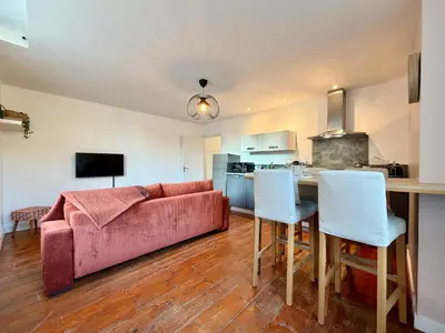 Cuisine ou kitchenette dans l'établissement Rive Gauche
