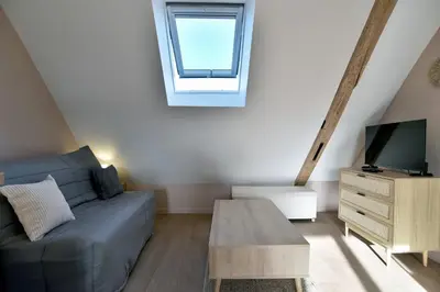 Coin salon dans l'établissement Les Trois Rois 6 - Centre Avranches