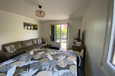 Plan de l'établissement Cocon lumineux avec jardin près de la mer