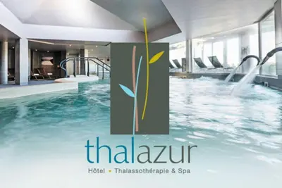 Piscine de l'établissement Appartement avec jardin à 50 m de la plage et 2 vélos inclus ou située à proximité