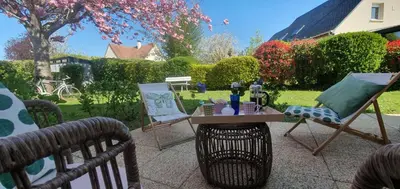 Jardin de l'établissement Maison des Hortensias