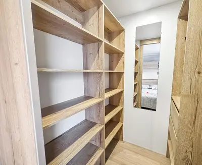 Cuisine ou kitchenette dans l'établissement Séjour en Forêt 4 étoiles