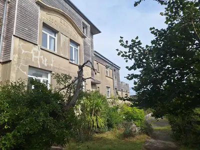 Jardin de l'établissement les Chardons Bleus