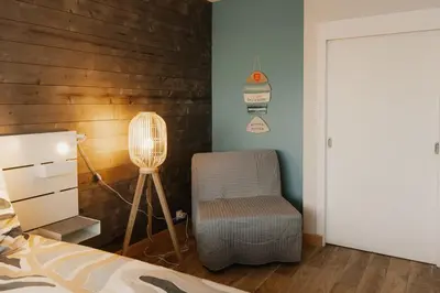 Coin salon dans l'établissement Parenthèse Iodée