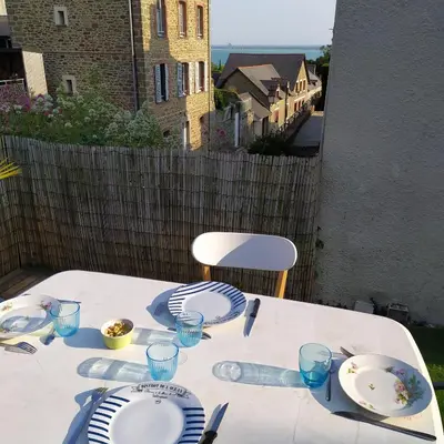 Balcon ou terrasse dans l'établissement Studio TERRASSE