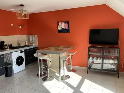 Cuisine ou kitchenette dans l'établissement l'escale