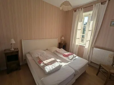 Un ou plusieurs lits dans un hébergement de l'établissement Gîte de Navarre