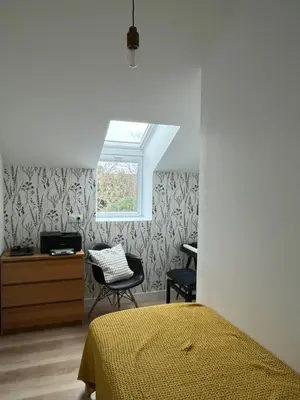 Un ou plusieurs lits dans un hébergement de l'établissement villa carolles