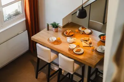Nourriture dans l'appartement ou à proximité