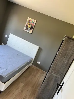 Un ou plusieurs lits dans un hébergement de l'établissement Normandy lodges
