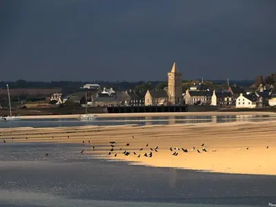 Paysage naturel près de la maison de vacances