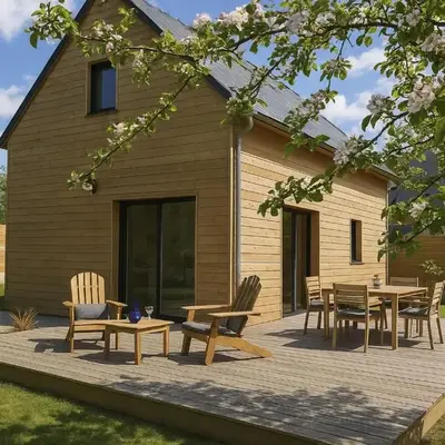 Holiday Home Charmantes Holzhaus in einer grünen Umgebung by Interhome
