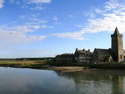 Paysage naturel près de la maison de vacances