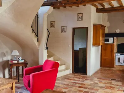 Cuisine ou kitchenette dans l'établissement Holiday Home Le domaine des roseraies- Unterkunft Flaubert by Interhome