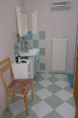 Cuisine ou kitchenette dans l'établissement Holiday Home Schönes Haus Isigny für 6 Personen by Interhome