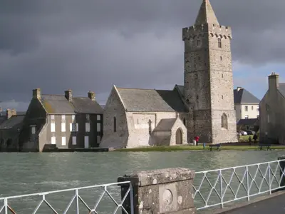 Paysage naturel près de la maison de vacances