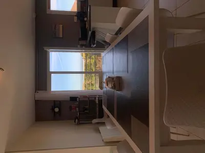 Cuisine ou kitchenette dans l'établissement Apartment Wohnung mit Meerblick by Interhome