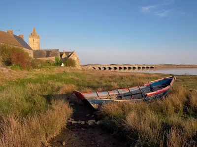 Paysage naturel près de la maison de vacances