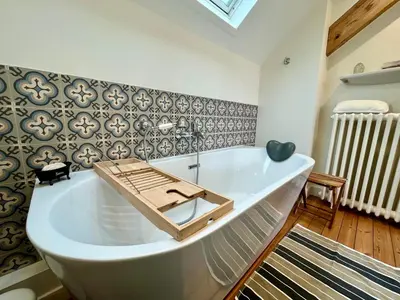 Plan de l'établissement Maison familiale rénovée à 300 mètres de la mer !