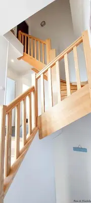 Plan de l'établissement Maison face à la mer avec la Plage à 50 m & Parking privé
