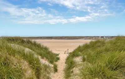 Paysage naturel près de la maison de vacances