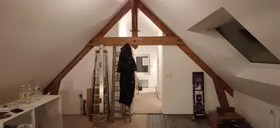 Salle de bains dans l'établissement Le Saint Martin