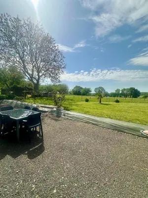 Paysage naturel près de la maison de vacances