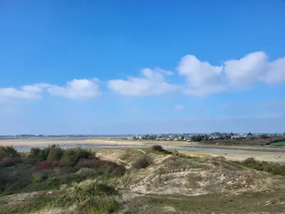 Paysage naturel près de la maison de vacances