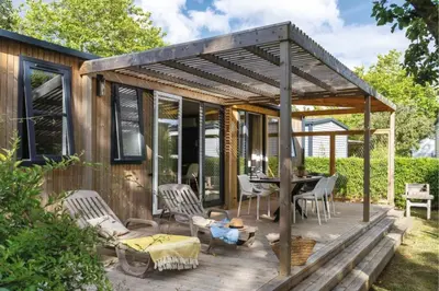 Jardin de l'établissement Cottage Nautilus 6p 3Bdrms AirConPremium